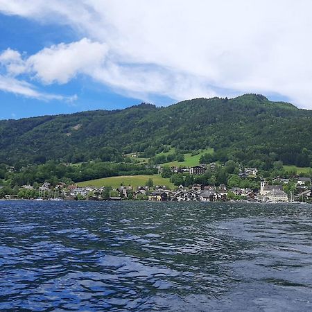Ferienhaus Goldener Anker Unterach Am Attersee Bagian luar foto