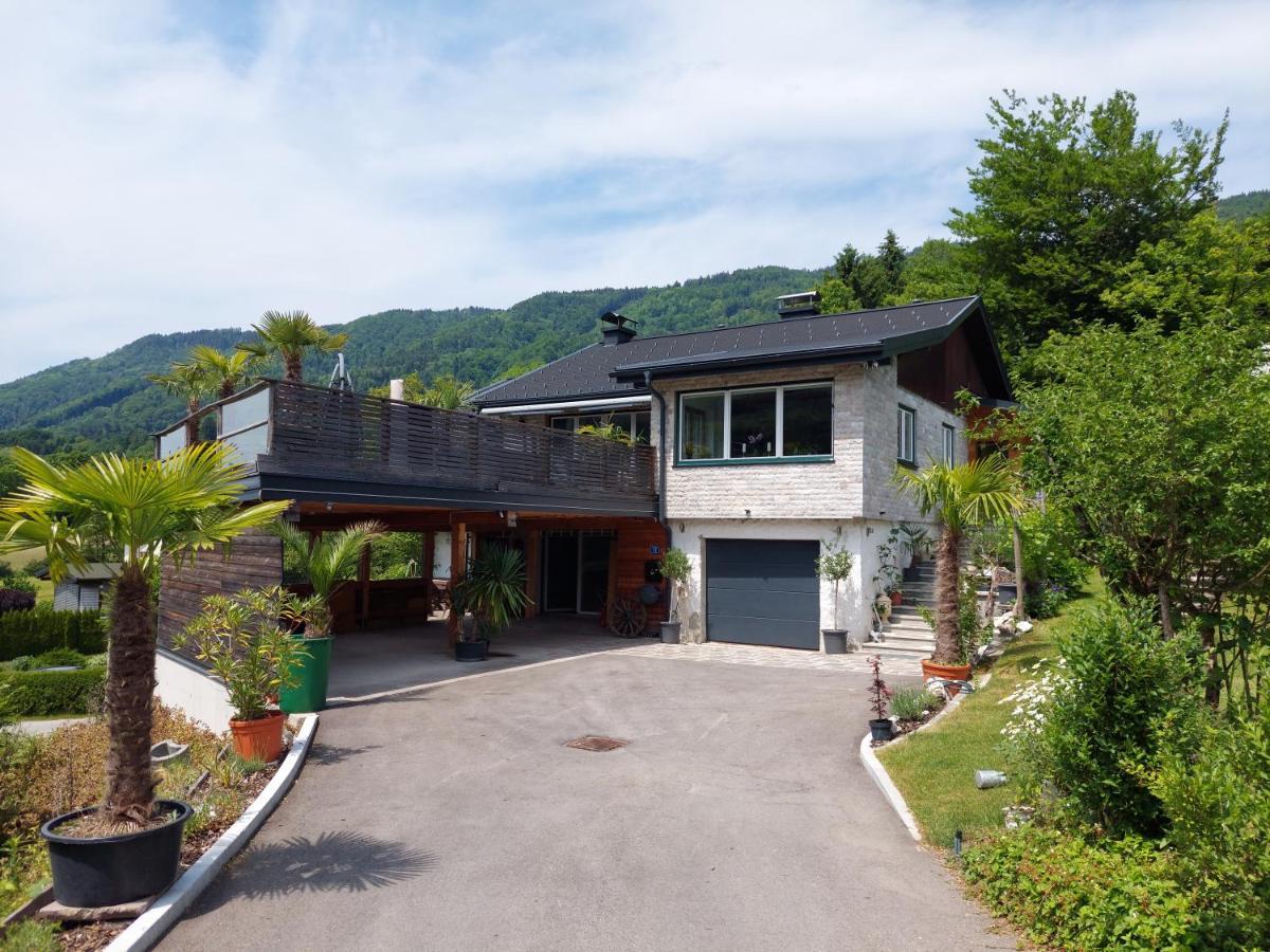 Ferienhaus Goldener Anker Unterach Am Attersee Bagian luar foto
