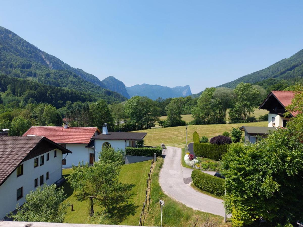 Ferienhaus Goldener Anker Unterach Am Attersee Bagian luar foto
