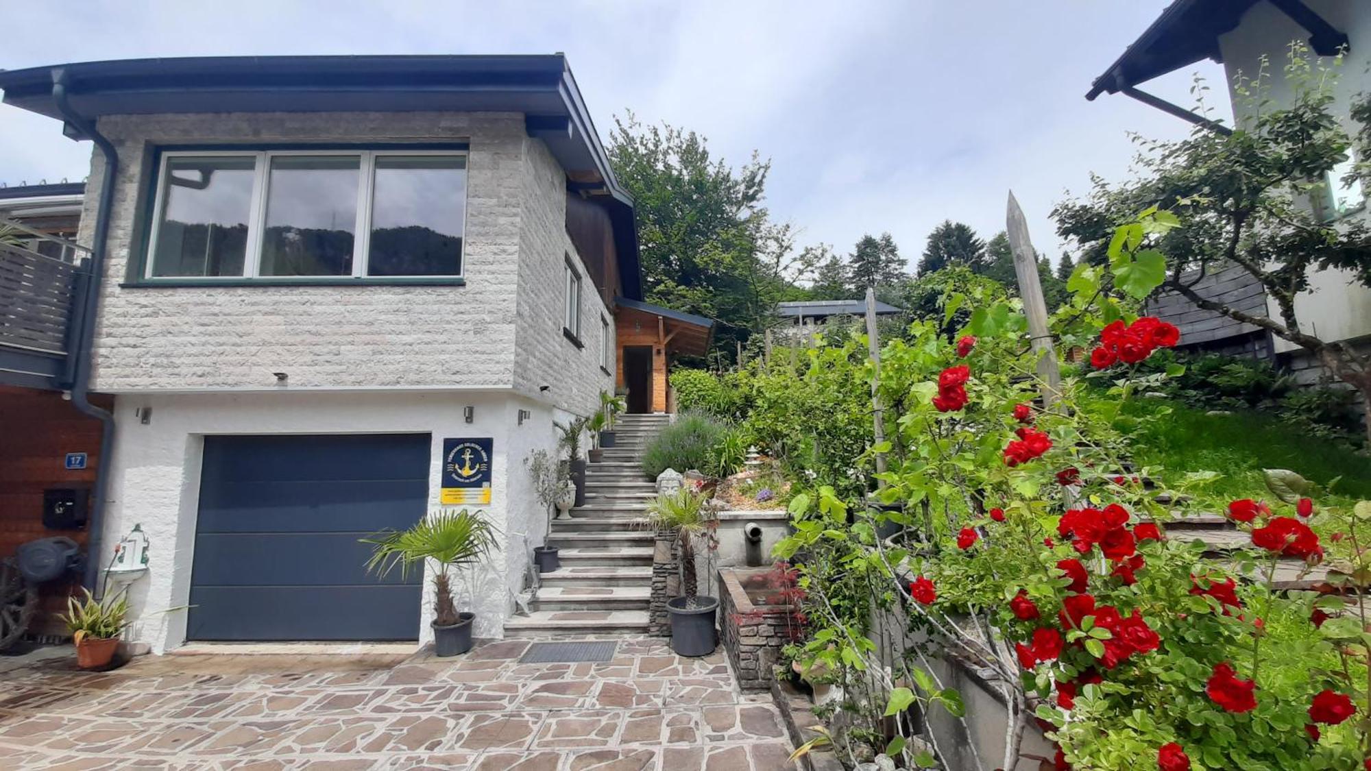 Ferienhaus Goldener Anker Unterach Am Attersee Bagian luar foto